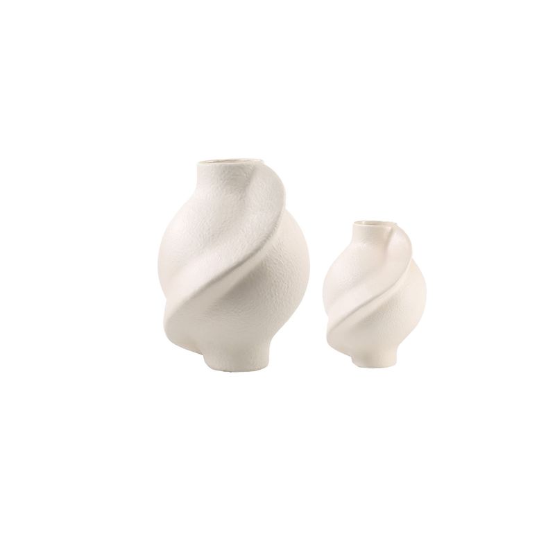 Ring vase silver