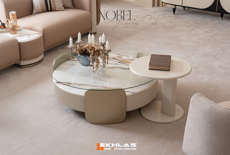 Nobel side &amp; middle table