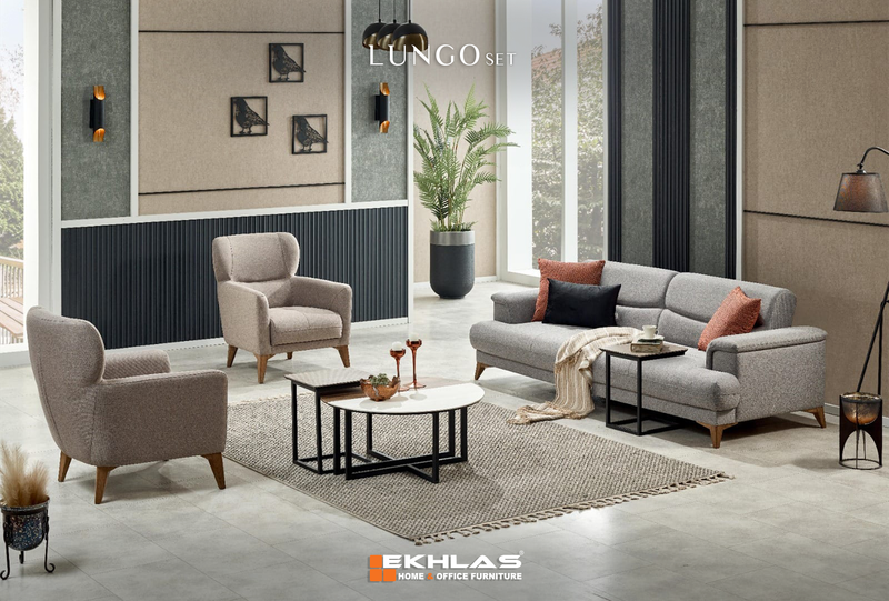 Lungo side and middle table