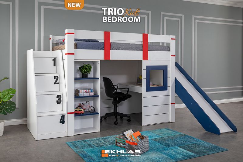 Trio young bedroom