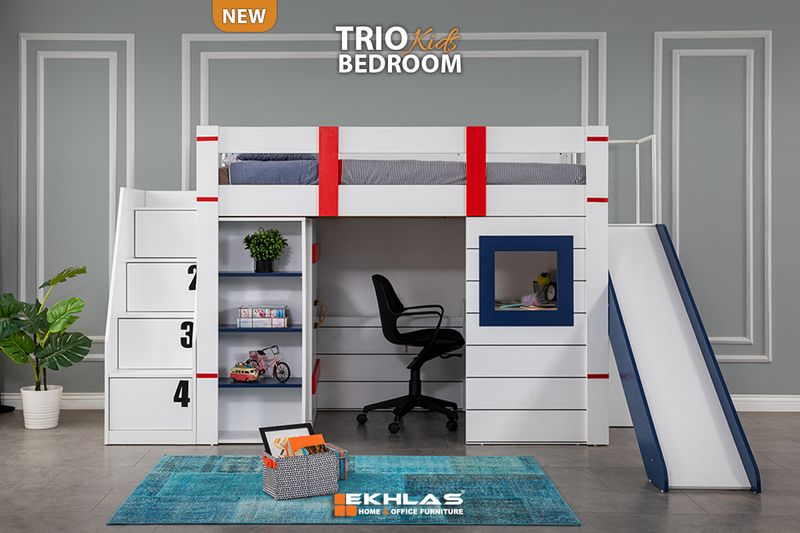 Trio young bedroom