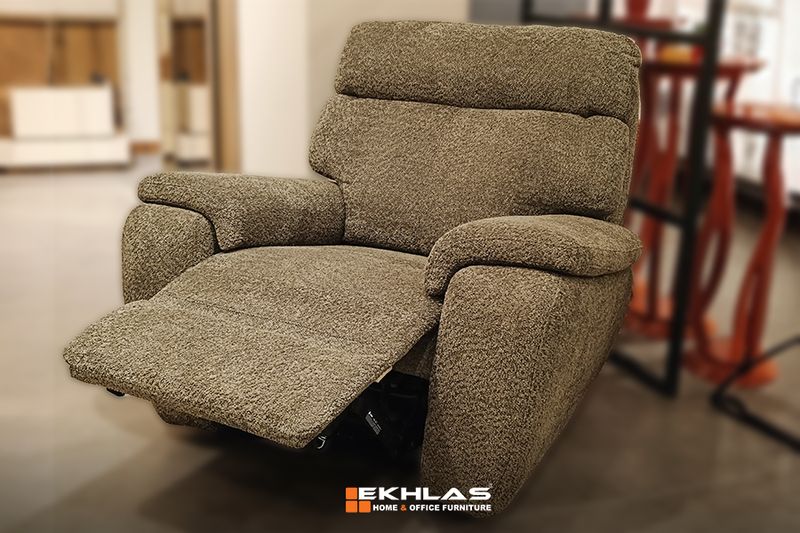 Moximo electric recliner green chair
