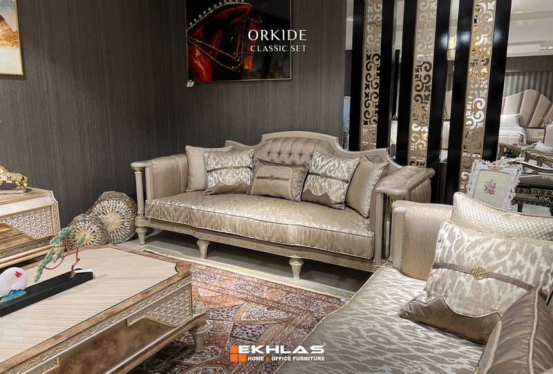 Orkide Classic sofa set and tables