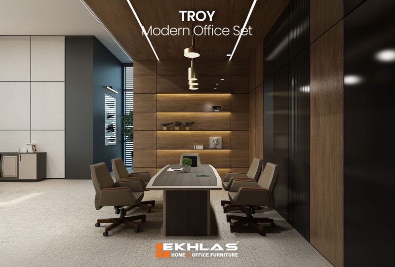 Troy office set