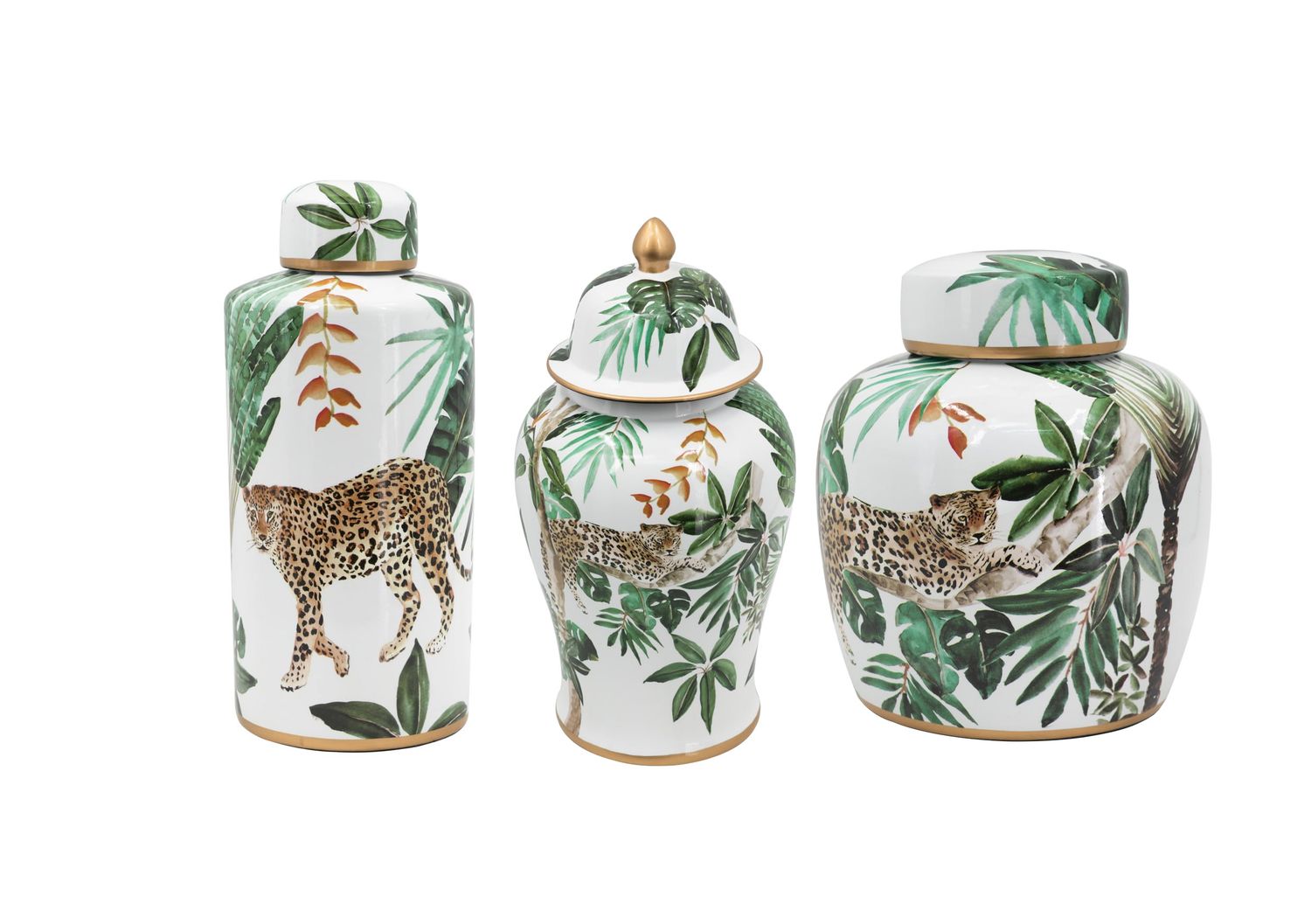 Lidded and Ginger Jar