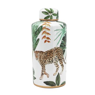 Lidded and Ginger Jar