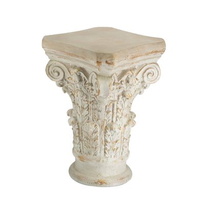 Roman Column Cap Pedestal Medium