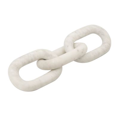 Marble Chain Natural White