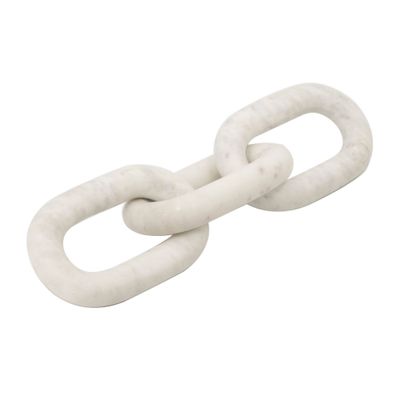 Marble Chain Natural White
