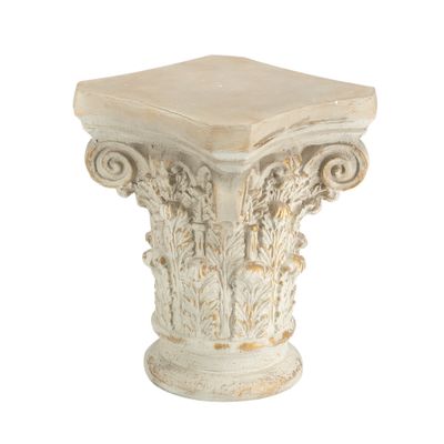 Roman Column Cap Pedestal Small