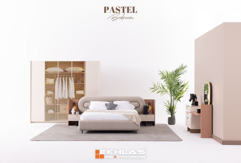 Pastel bedroom