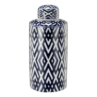 CARLYLE LIDDED JAR LARGE SMALL