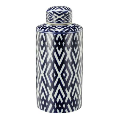 CARLYLE LIDDED JAR LARGE SMALL