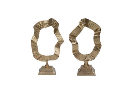 Abstract Sculpture On Stand