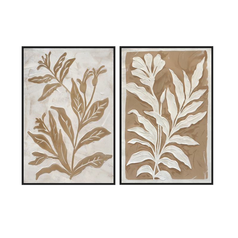 Hand Painting On Canvas With PS Frame