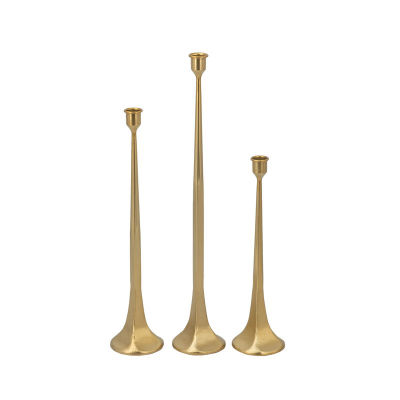 Gold Candle Holder