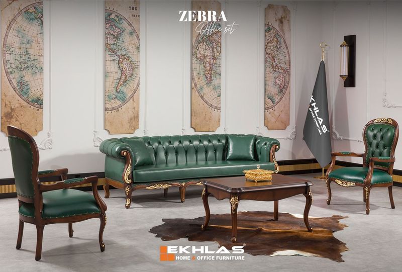 Zebra sofa set