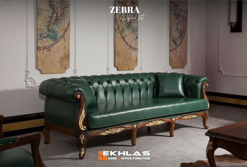 Zebra sofa set