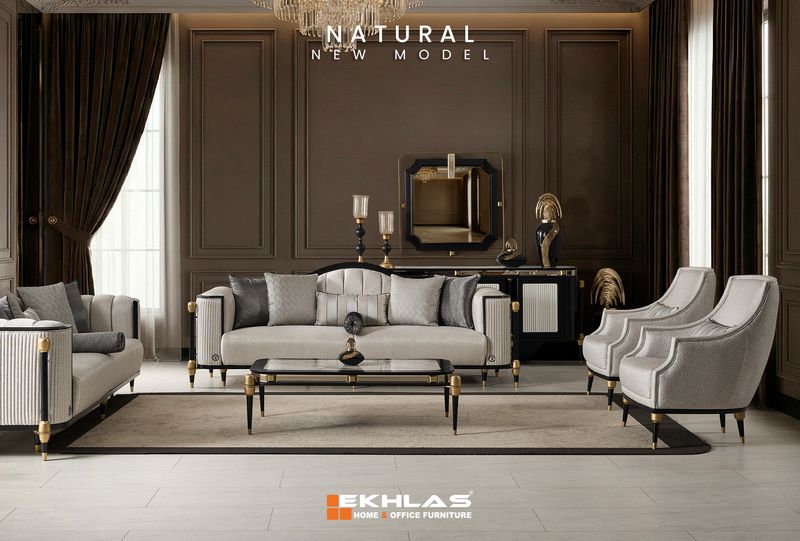 Natural sofa set