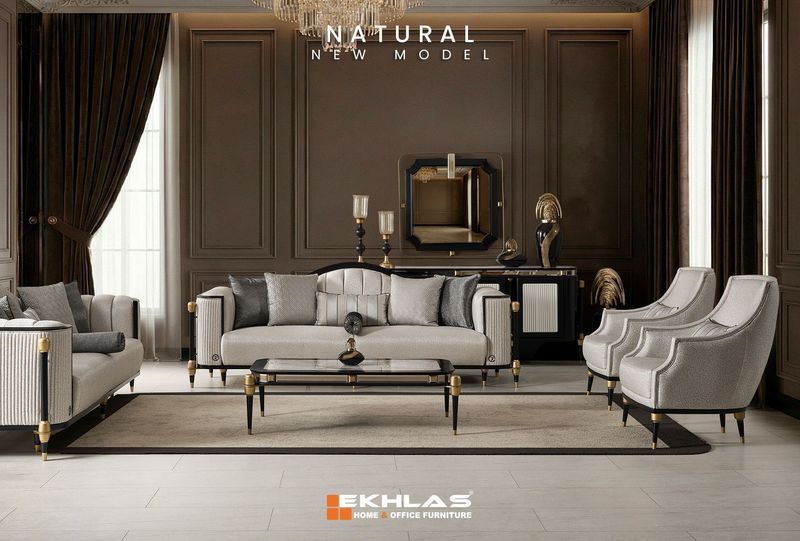 Natural sofa set