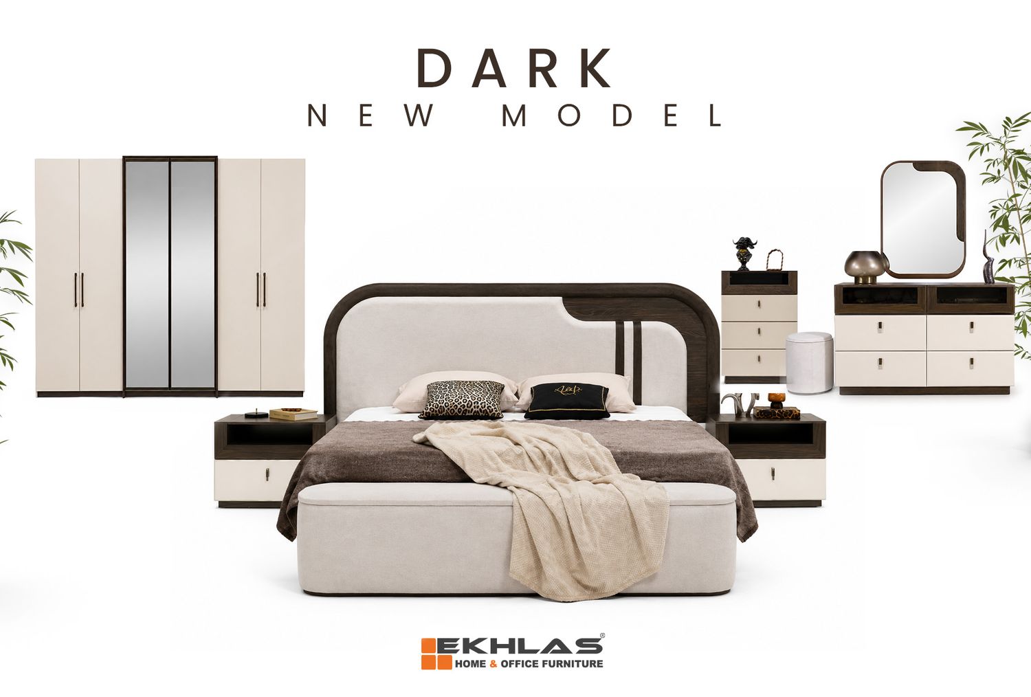 Dark bedroom