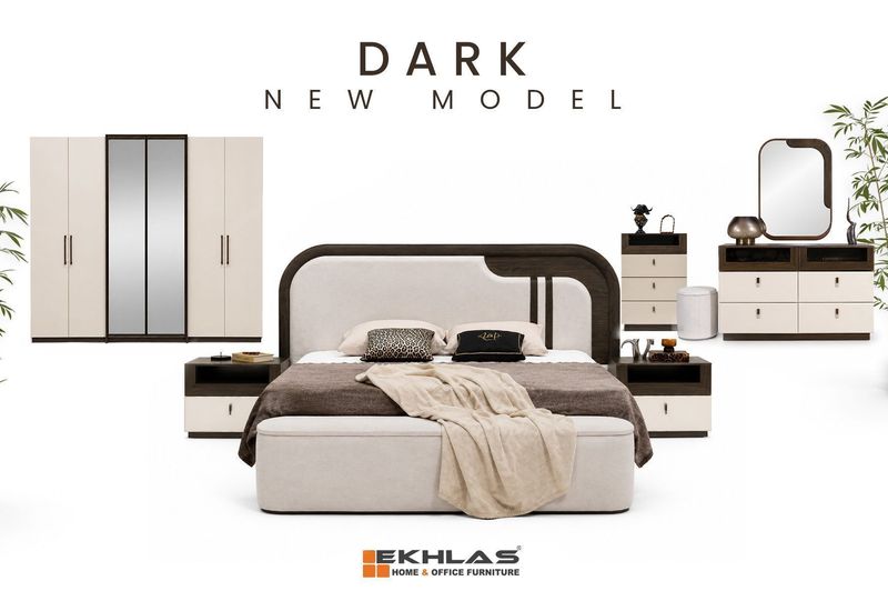 Dark bedroom