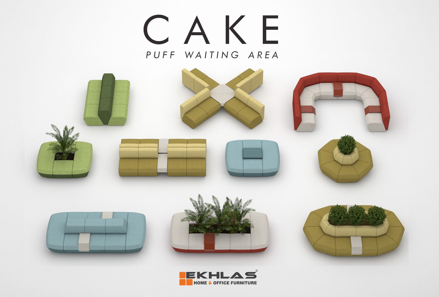 Cake waiting area