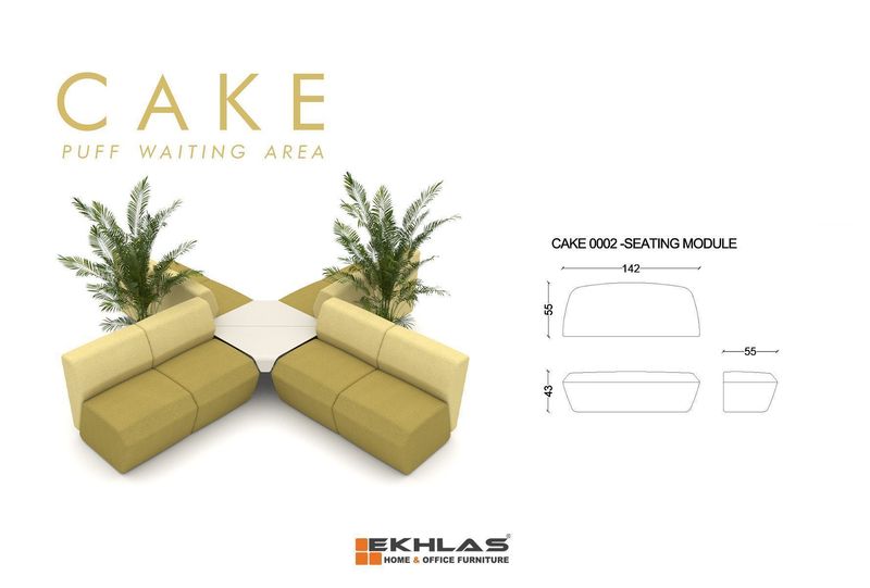 Cake waiting area