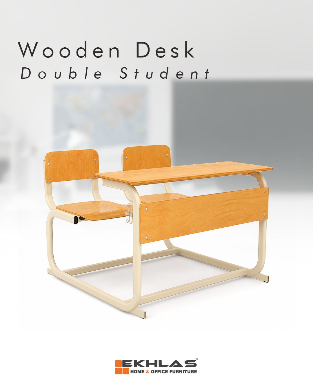 Wooden desk