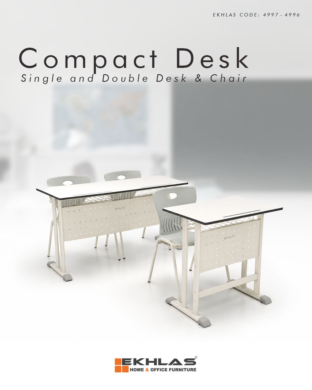 Compact desk