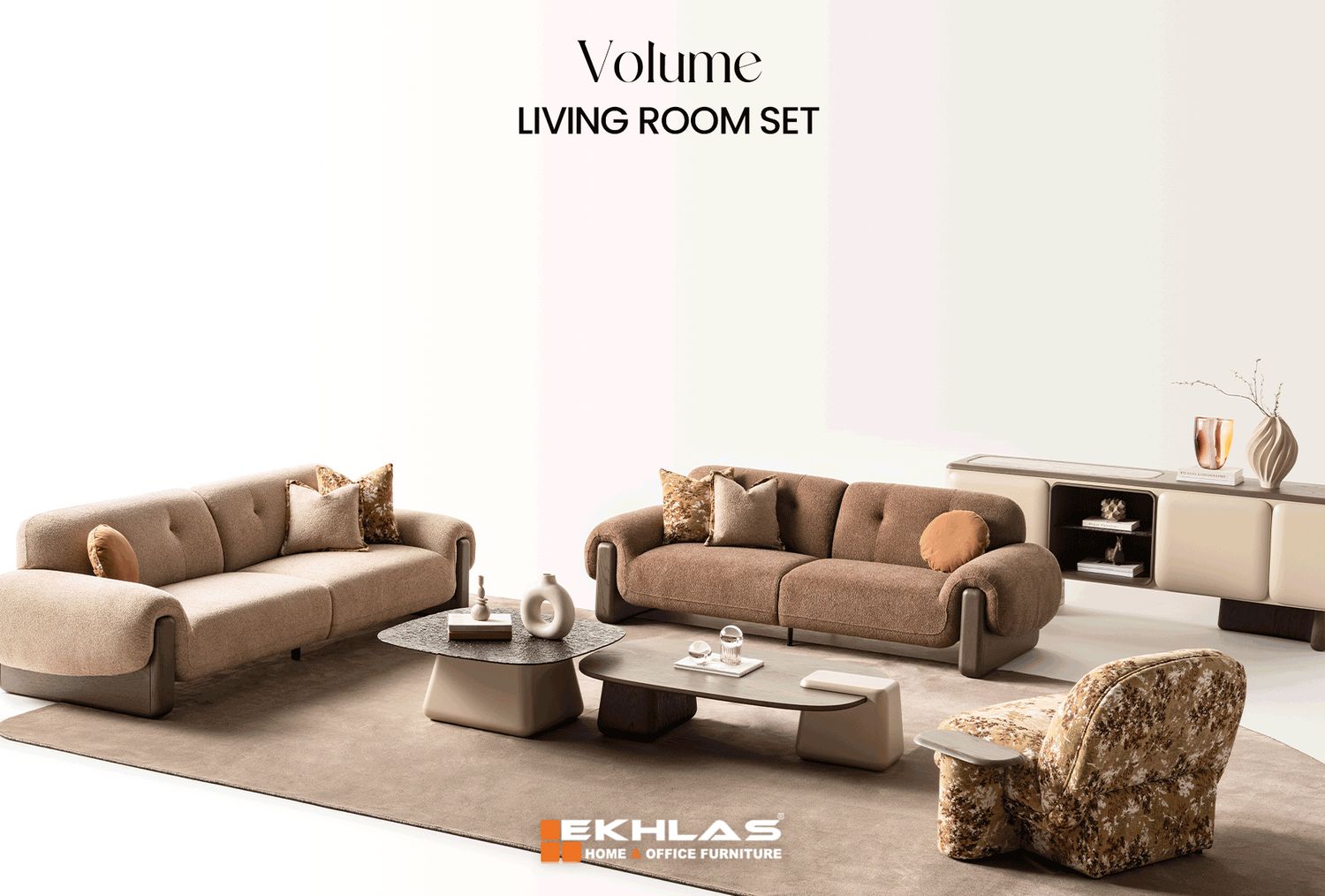 Volume sofa set
