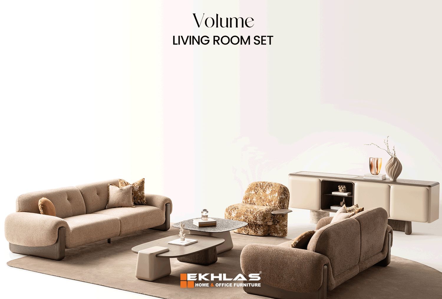 Volume sofa set
