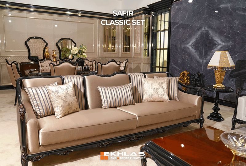 Safir classic sofa set