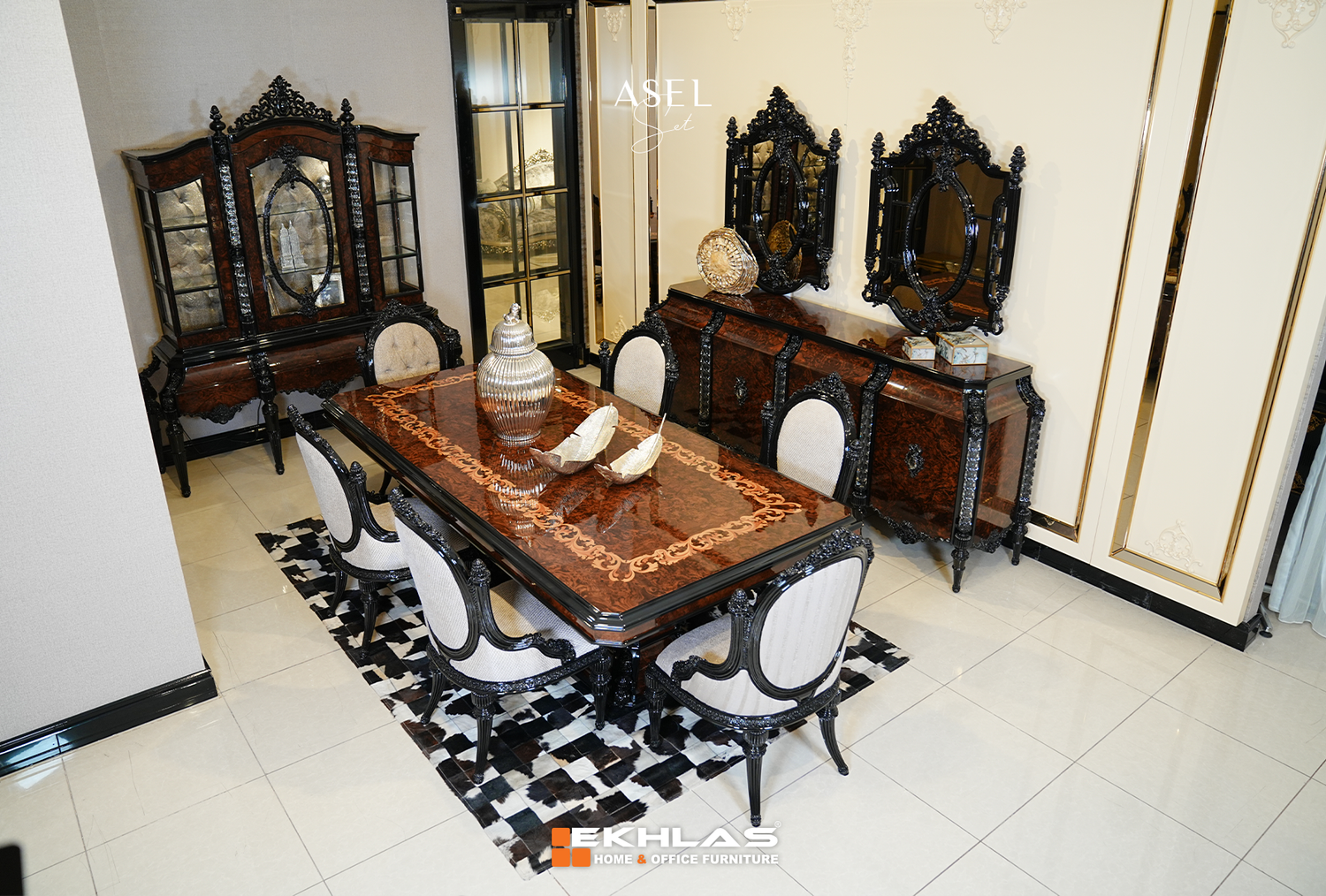 Asel classic dining table