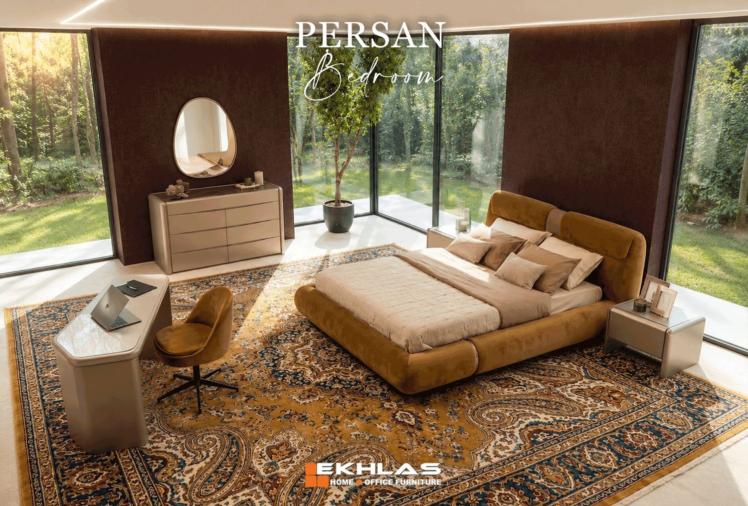 Persan bedroom