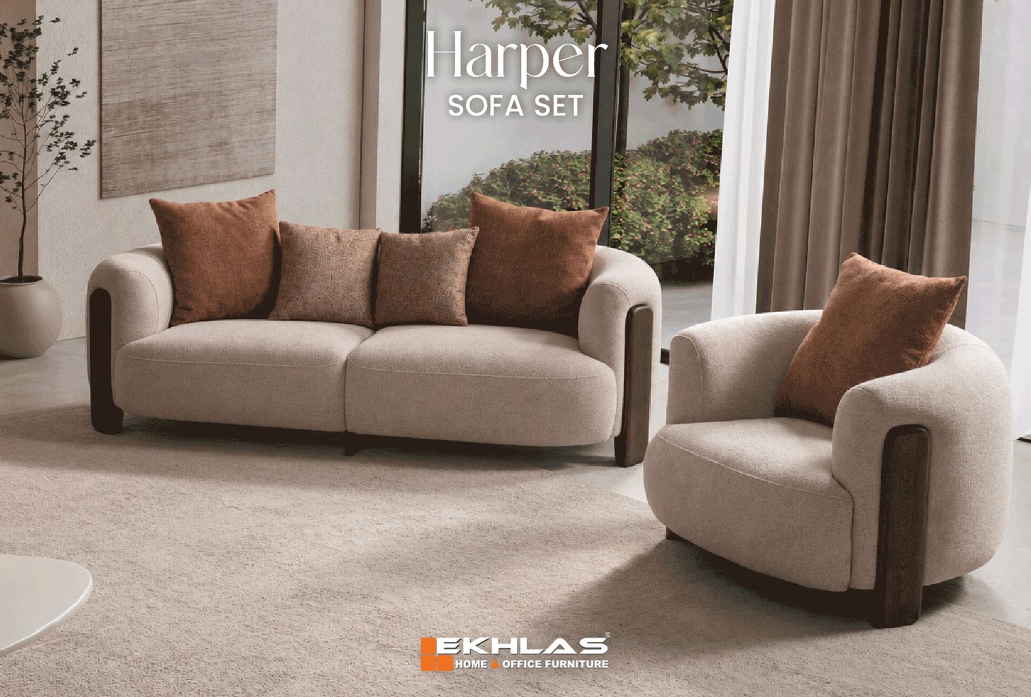Harper sofa set