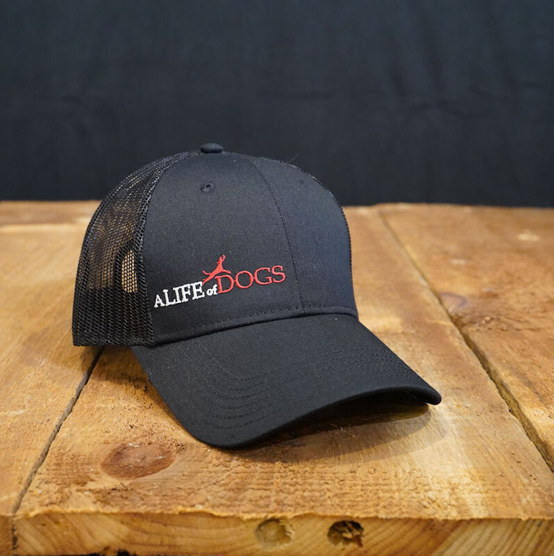 A Life of Dogs Trucker Hat - Black