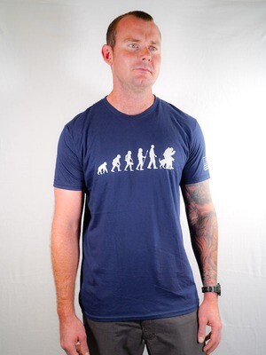 Evolution T-Shirt Modern Design (various colors)