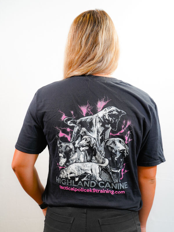 HK9 Tactical Police K9 T-Shirt (various colors)