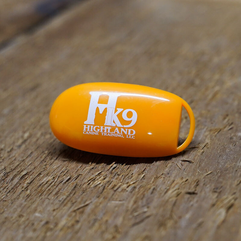 QT Clicker - Highland Canine Logo (various colors)