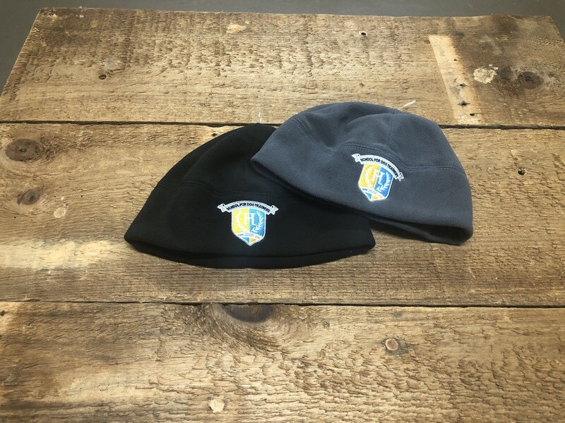 Fleece Watch Cap with School Logo