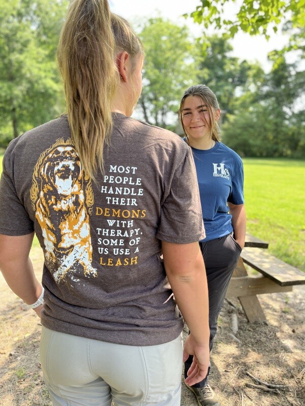 Most People Handle Their Demons With Therapy...T-Shirt (various colors)