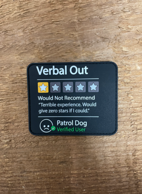 Verbal Out Patch