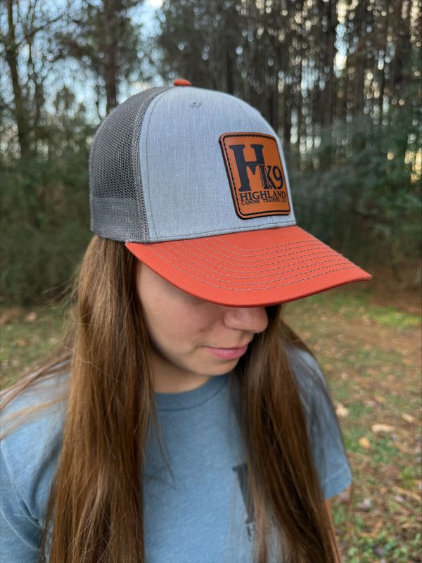 HK9 Leather Patch Hats