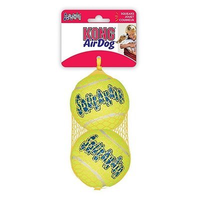Kong AirDog SqueakAir Balls, Large, 2-pack