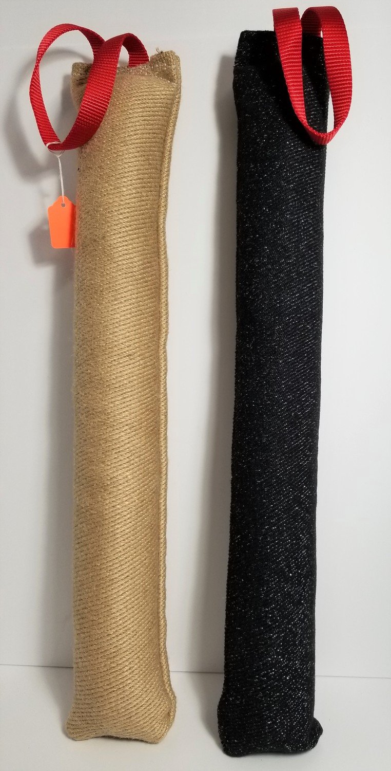 Obedience Bite Tug, Single Handle,  3-inch wide x 24-inch long