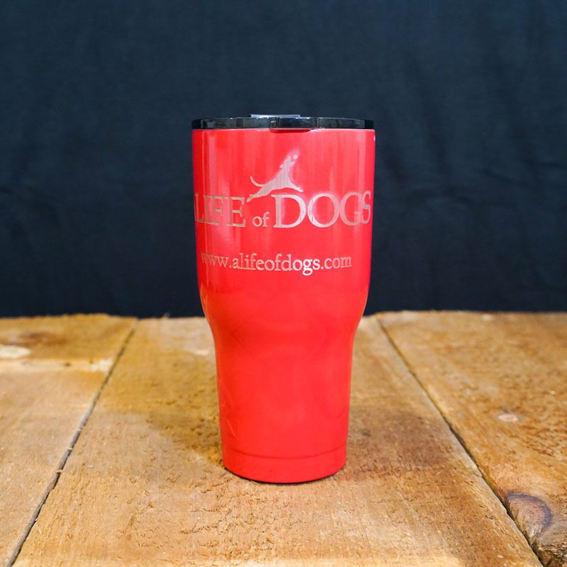 Tumbler, RTIC 30oz - A Life of Dogs (various colors)