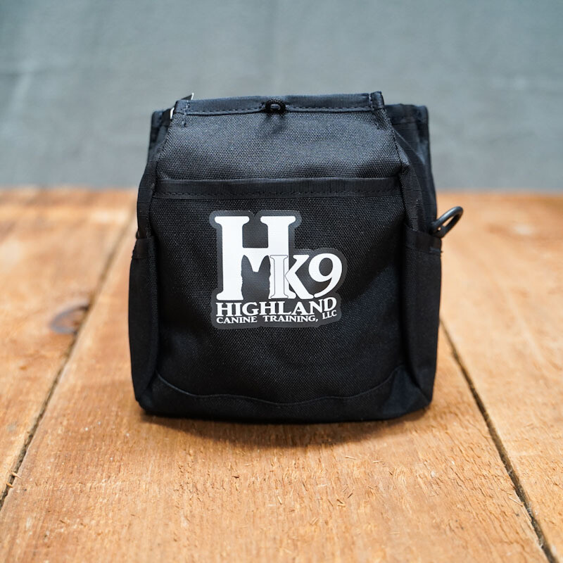 Rapid Rewards Deluxe Dog Training Pouch with Highland Canine Logo