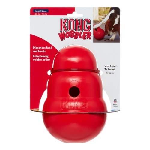 Kong Wobbler Treat Dispensing Dog Toy - Various Sizes