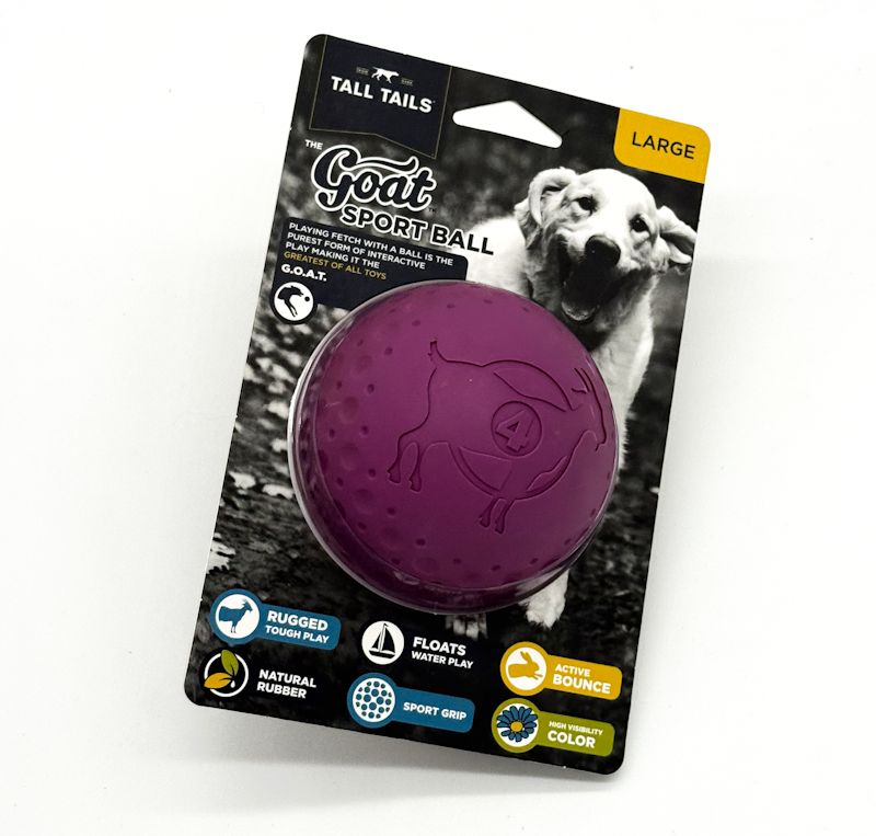Tall Tails Goat Sport Fetch Ball - Large